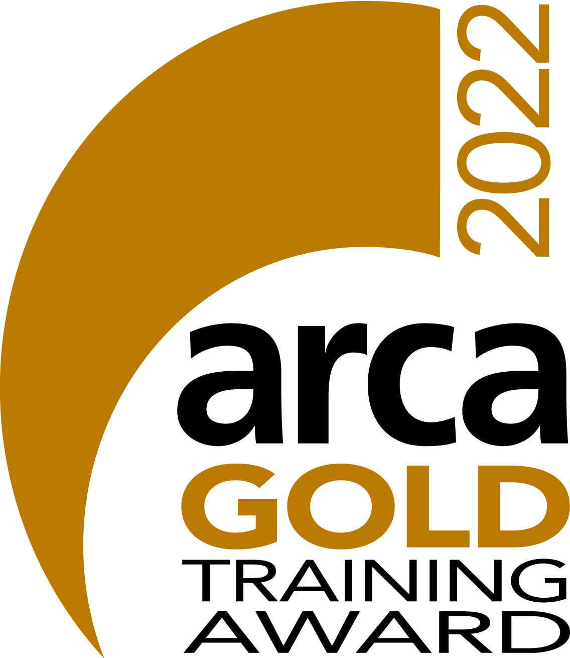 ARCA Gold Training Award awarded on 7th Oct 2022
