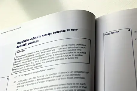 RSPH Level 3 Award in Asbestos Management for Dutyholders