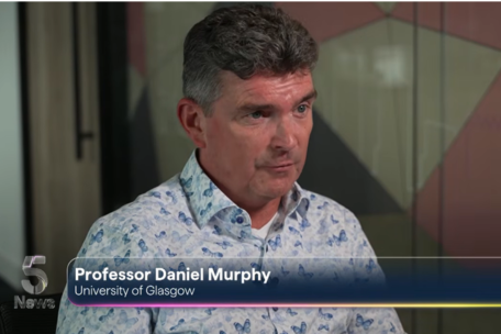 Channel 5 News report featuring Professor Daniel Murphy
