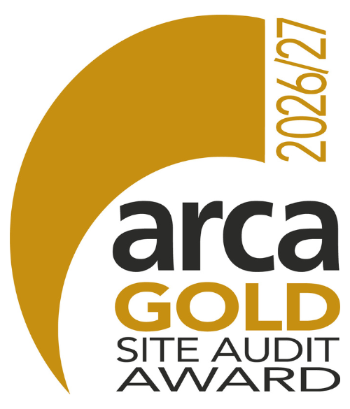 ARCA Gold Site Audit Award 2026/27 awarded on 6th Oct 2026